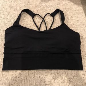 Lululemon Longline Free to Be Bra Black